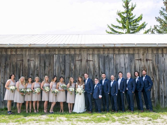 Mackenzie and Cayla&apos;s wedding in Milton, Ontario 40