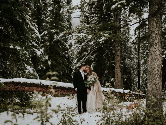 Kevin and Karen&apos;s wedding in Lake Louise, Alberta 3