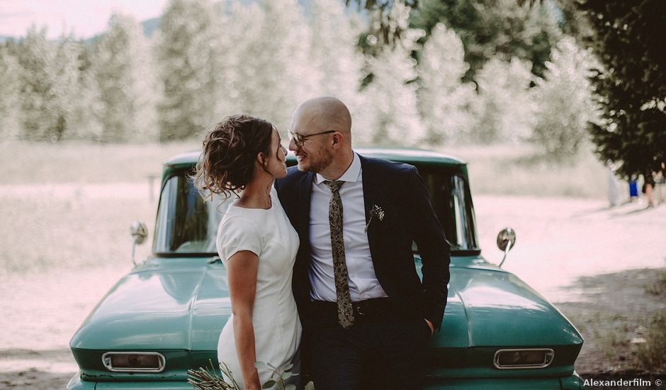 Jordan and Carly's wedding in Armstrong, British Columbia