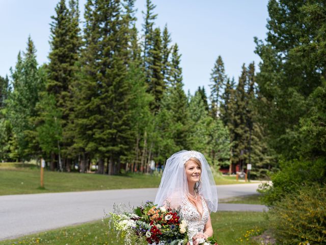 Tenaya and Joe&apos;s wedding in Redwood Meadows, Alberta 13