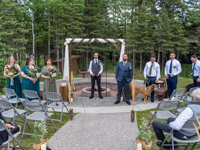 Tenaya and Joe&apos;s wedding in Redwood Meadows, Alberta 24