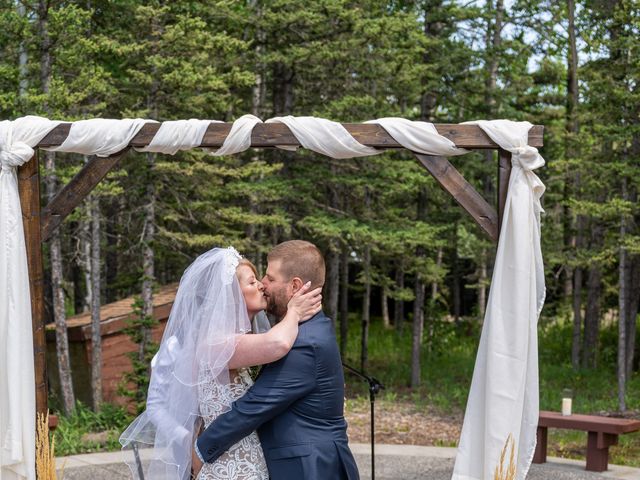 Tenaya and Joe&apos;s wedding in Redwood Meadows, Alberta 35