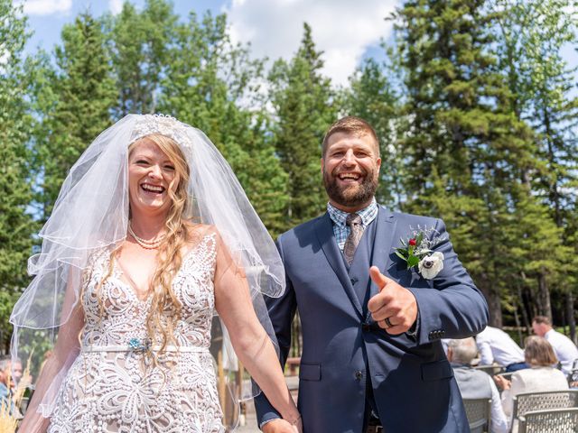 Tenaya and Joe&apos;s wedding in Redwood Meadows, Alberta 38
