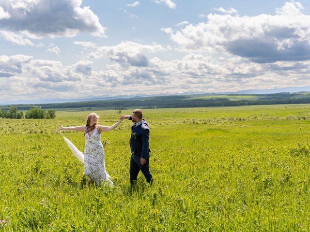 Tenaya and Joe&apos;s wedding in Redwood Meadows, Alberta 40