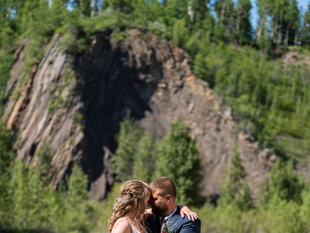 Tenaya and Joe&apos;s wedding in Redwood Meadows, Alberta 43