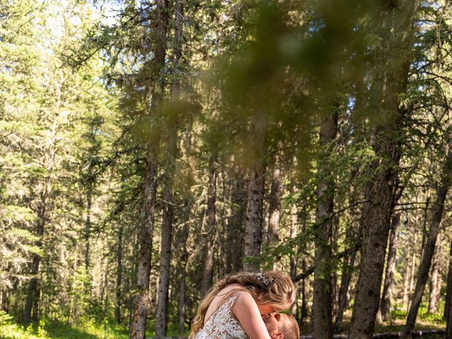 Tenaya and Joe&apos;s wedding in Redwood Meadows, Alberta 48