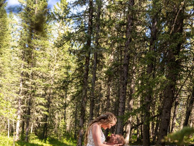 Tenaya and Joe&apos;s wedding in Redwood Meadows, Alberta 49