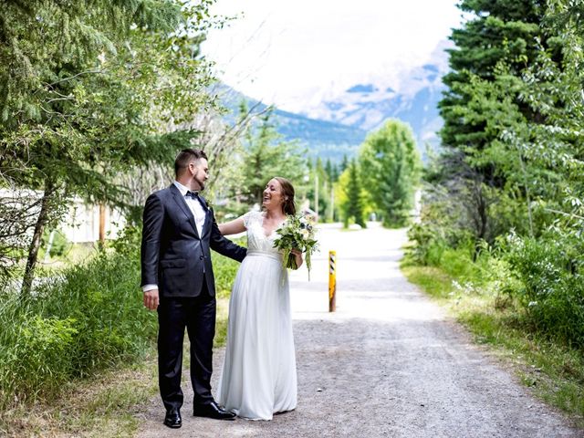 Larry and Christine&apos;s wedding in Canmore, Alberta 6