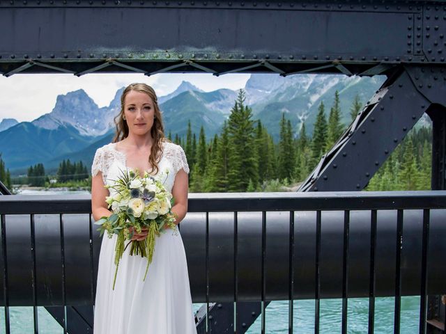 Larry and Christine&apos;s wedding in Canmore, Alberta 8