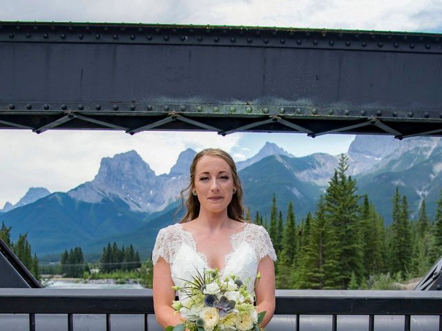 Larry and Christine&apos;s wedding in Canmore, Alberta 9