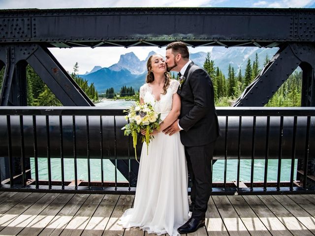 Larry and Christine&apos;s wedding in Canmore, Alberta 16