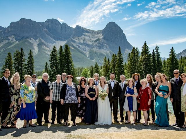 Larry and Christine&apos;s wedding in Canmore, Alberta 39