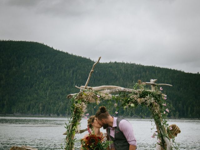 Cameron and Sarah&apos;s wedding in Port Renfrew, British Columbia 9