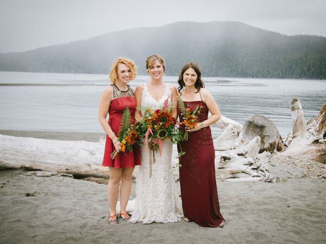 Cameron and Sarah&apos;s wedding in Port Renfrew, British Columbia 14