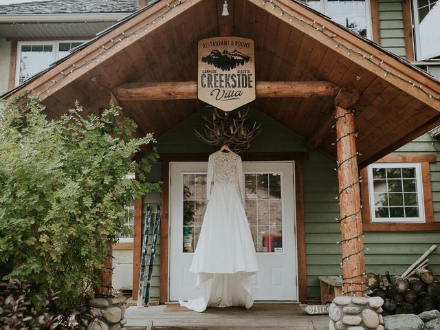 Brad and Anna's wedding in Canmore, Alberta 3
