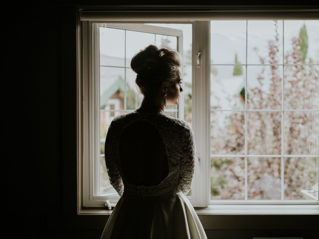 Brad and Anna's wedding in Canmore, Alberta 5