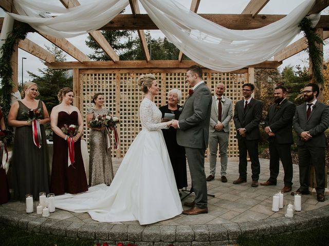 Brad and Anna's wedding in Canmore, Alberta 14
