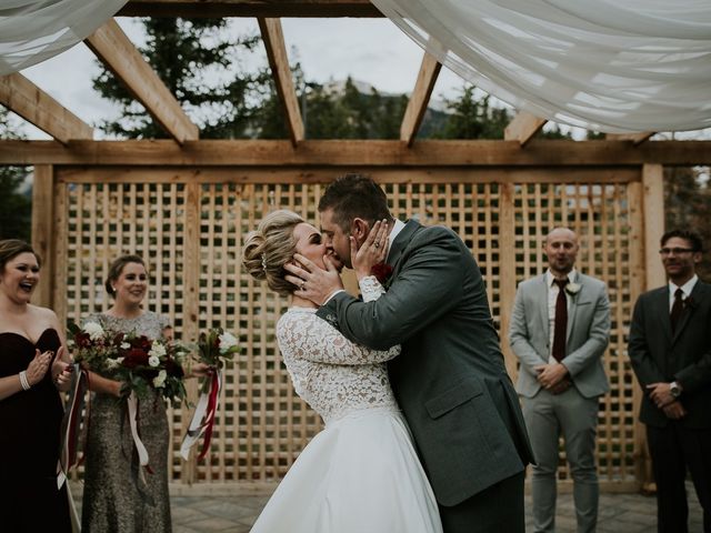 Brad and Anna's wedding in Canmore, Alberta 2