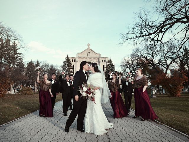 Victoria and Paolo&apos;s wedding in Winnipeg, Manitoba 128