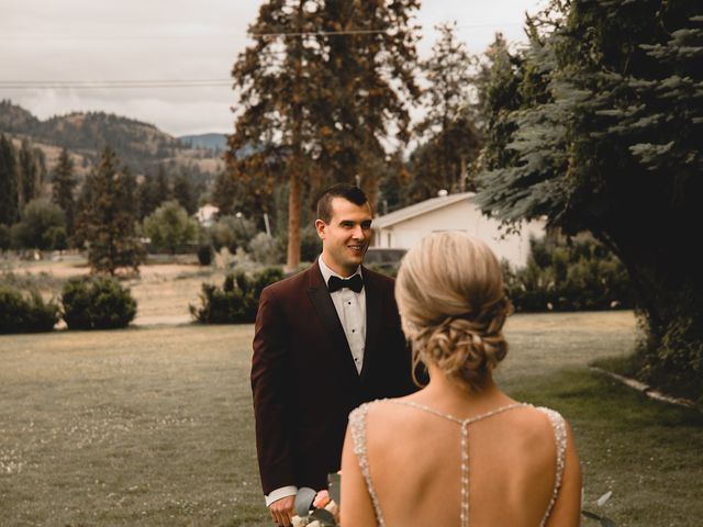 Alex and Charisse's wedding in Penticton, British Columbia 33