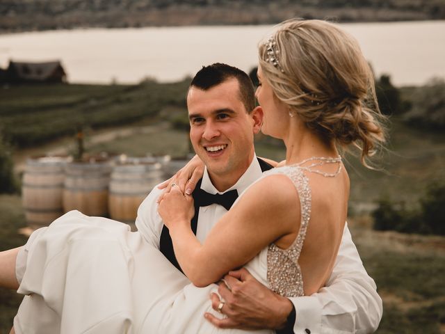 Alex and Charisse's wedding in Penticton, British Columbia 2