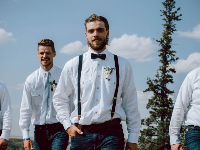 Zachery and Kyla&apos;s wedding in Drumheller, Alberta 7