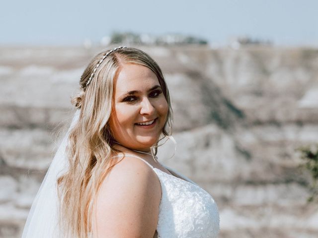 Zachery and Kyla&apos;s wedding in Drumheller, Alberta 8