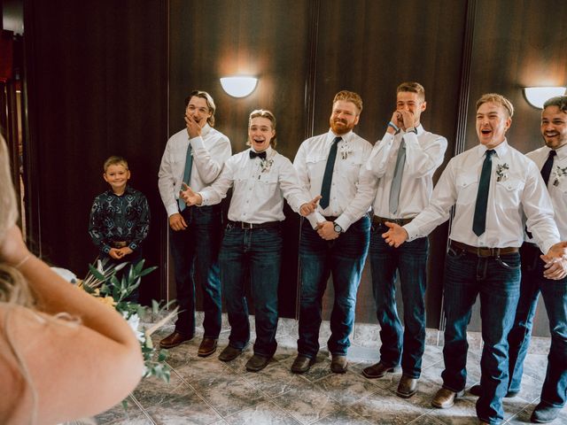 Zachery and Kyla&apos;s wedding in Drumheller, Alberta 19