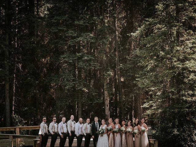 Alex  and Lindsay &apos;s wedding in Kananaskis, Alberta 1