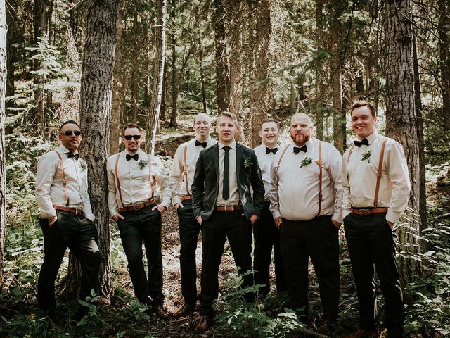 Alex  and Lindsay &apos;s wedding in Kananaskis, Alberta 7