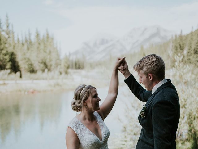 Alex  and Lindsay &apos;s wedding in Kananaskis, Alberta 20