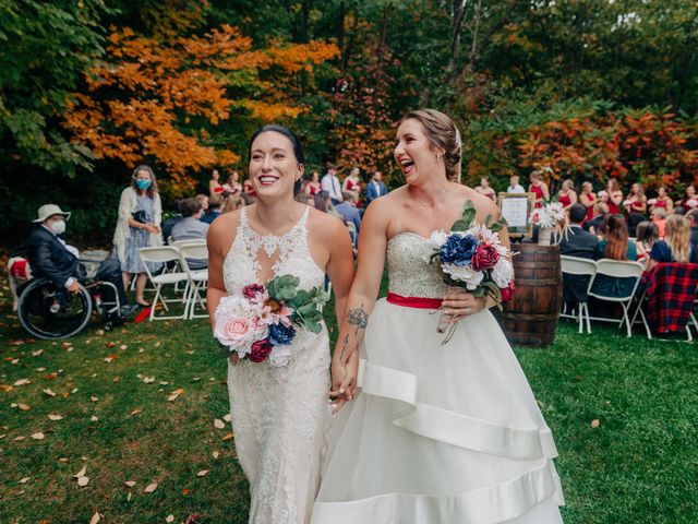 Megan and Sarah&apos;s wedding in Coldwater, Ontario 21