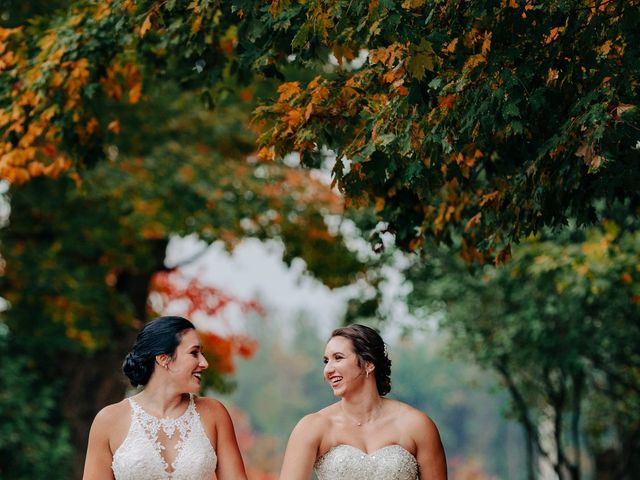 Megan and Sarah&apos;s wedding in Coldwater, Ontario 23