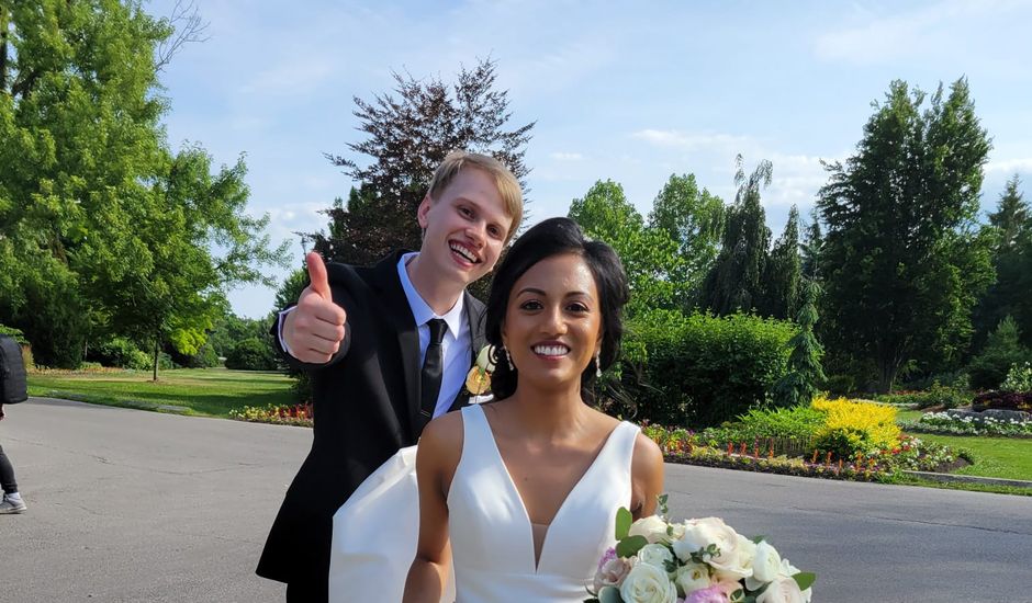 Noah and Prarthana's wedding in Burlington, Ontario