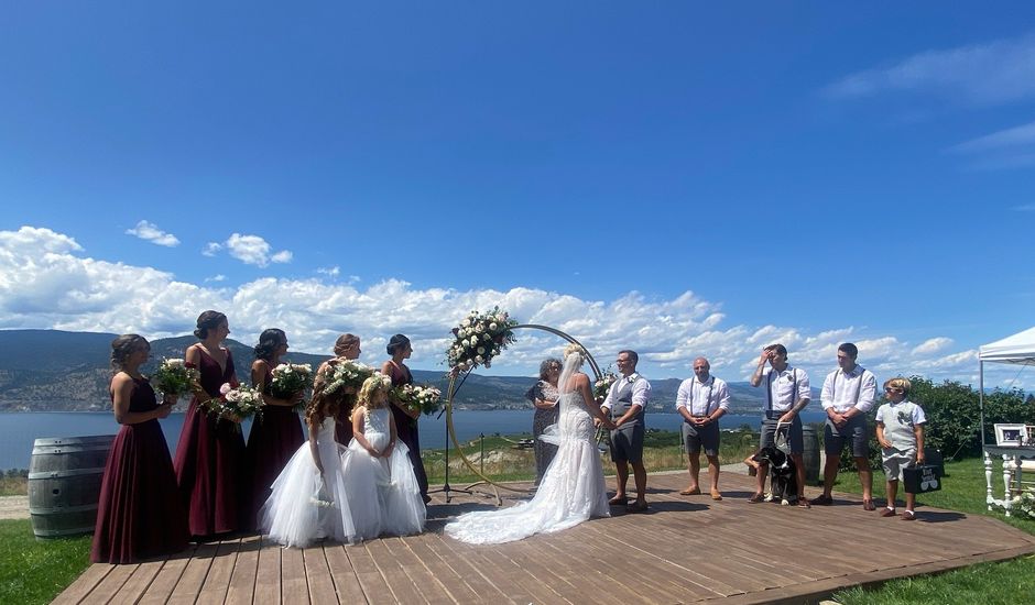 Giuseppe  and Vanessa's wedding in Penticton, British Columbia