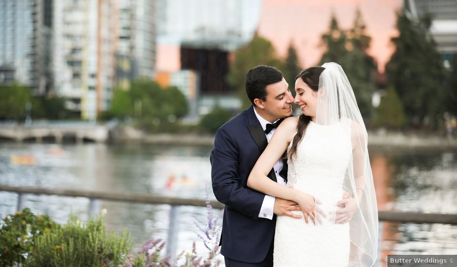 Marc and Rosemary's wedding in Vancouver, British Columbia