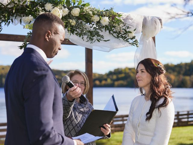 Marie-Pier and Khaly&apos;s wedding in Mont-Tremblant, Quebec 28