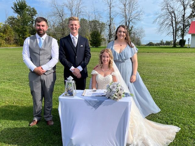 Michael and Ashley's wedding in Odessa, Ontario 4