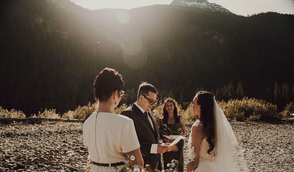 Kory and Chrissy's wedding in Squamish, British Columbia