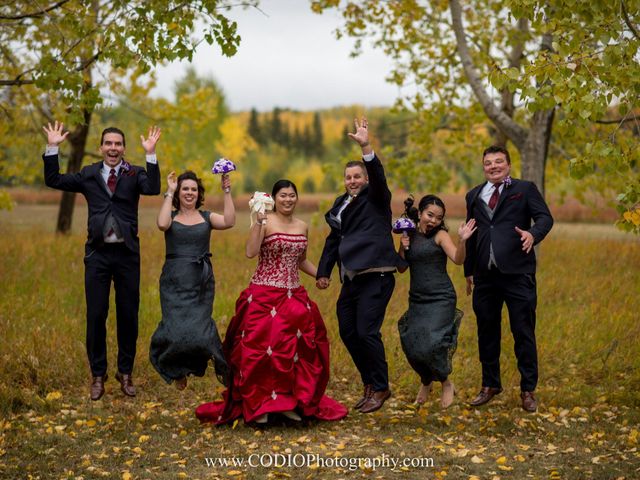 Liam Stiven and Michelle Liang&apos;s wedding in Calgary, Alberta 6