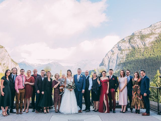 Terrance and Mackenzie&apos;s wedding in Banff, Alberta 29