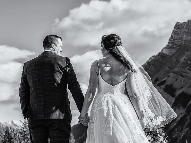 Terrance and Mackenzie&apos;s wedding in Banff, Alberta 37