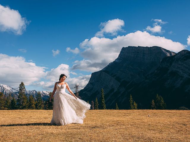 Terrance and Mackenzie&apos;s wedding in Banff, Alberta 38