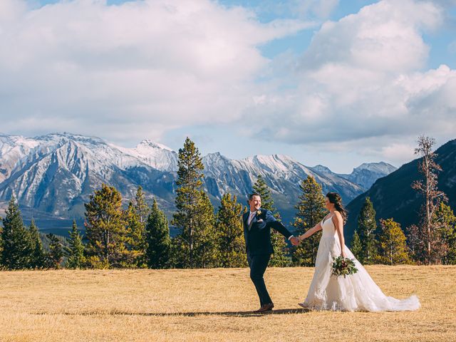 Terrance and Mackenzie&apos;s wedding in Banff, Alberta 40