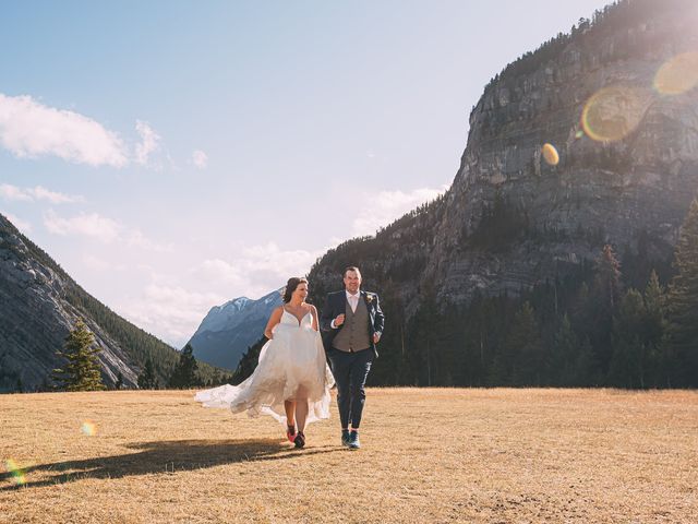 Terrance and Mackenzie&apos;s wedding in Banff, Alberta 1