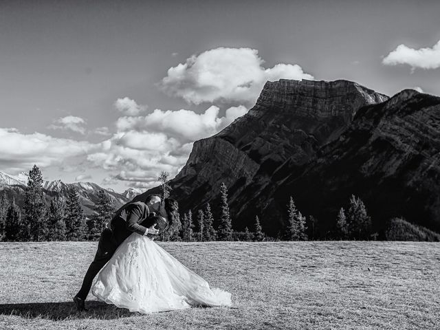 Terrance and Mackenzie&apos;s wedding in Banff, Alberta 45