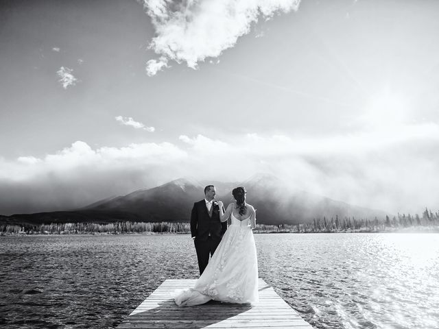 Terrance and Mackenzie&apos;s wedding in Banff, Alberta 50