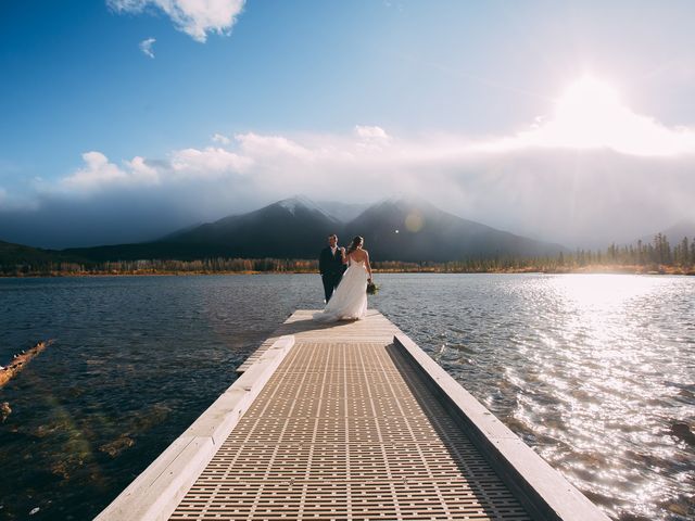 Terrance and Mackenzie&apos;s wedding in Banff, Alberta 52