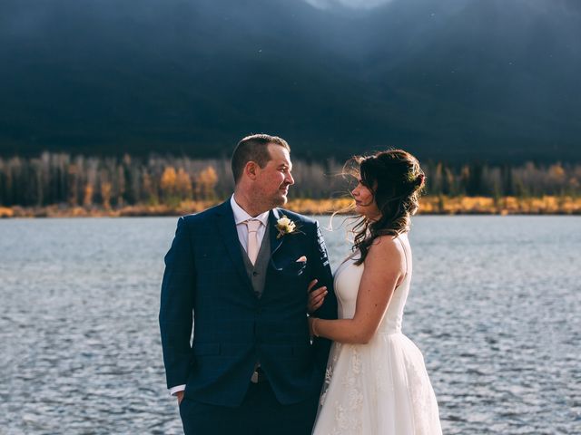 Terrance and Mackenzie&apos;s wedding in Banff, Alberta 54