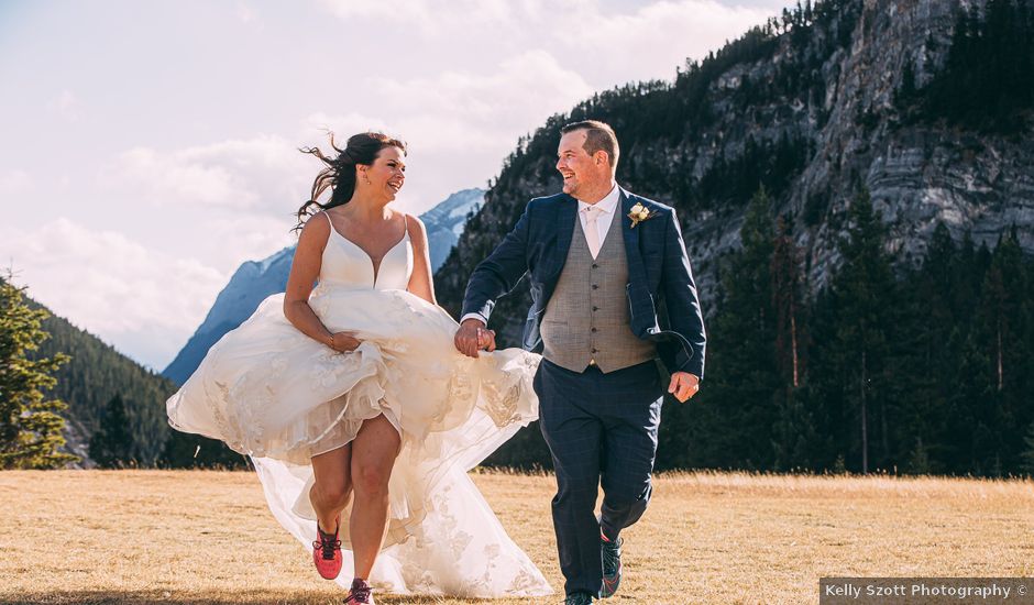 Terrance and Mackenzie's wedding in Banff, Alberta